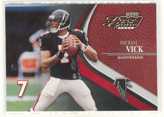 2002 Playoff Piece of the Game #3 Michael Vick