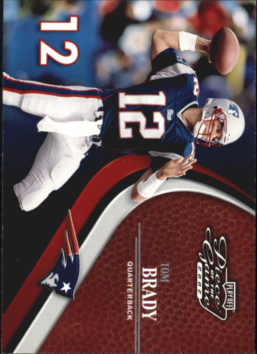 2002 Playoff Piece of the Game #15 Tom Brady