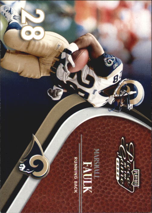 2002 Playoff Piece of the Game #29 Marshall Faulk