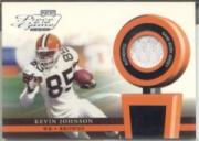 2002 Playoff Piece of the Game Materials #33J Kevin Johnson JSY