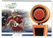 2002 Playoff Piece of the Game Materials 1st Down #42 Peyton Manning
