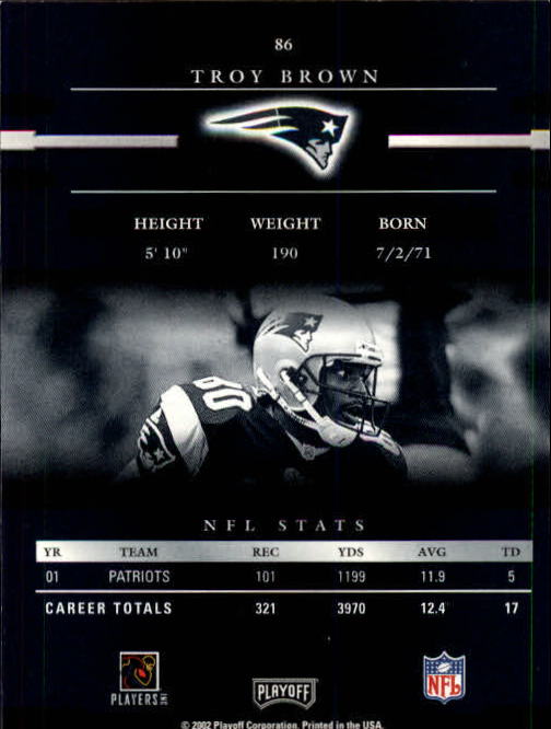 2002 Playoff Prestige Football "Main Set" Cards - Picture 21 of 65