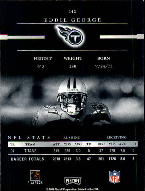 2002 Playoff Prestige Football "Main Set" Cards - Picture 47 of 65