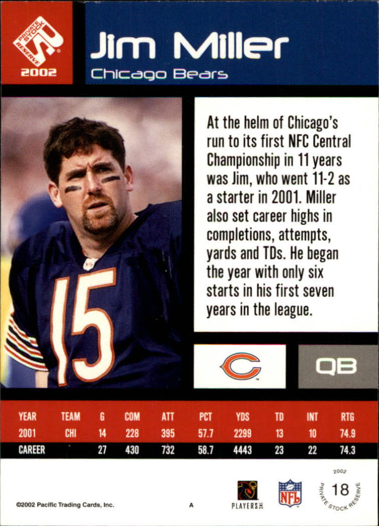 2002 Private Stock (Pacific) Football Cards - Picture 11 of 75