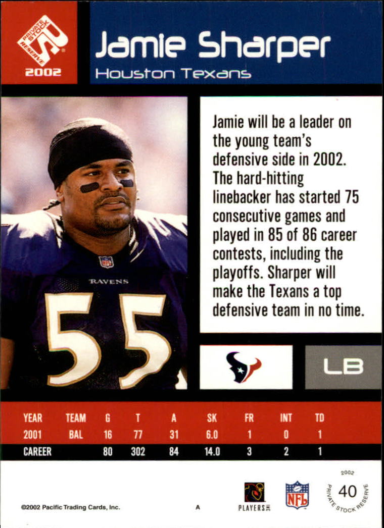 2002 Private Stock (Pacific) Football Cards - Picture 19 of 75