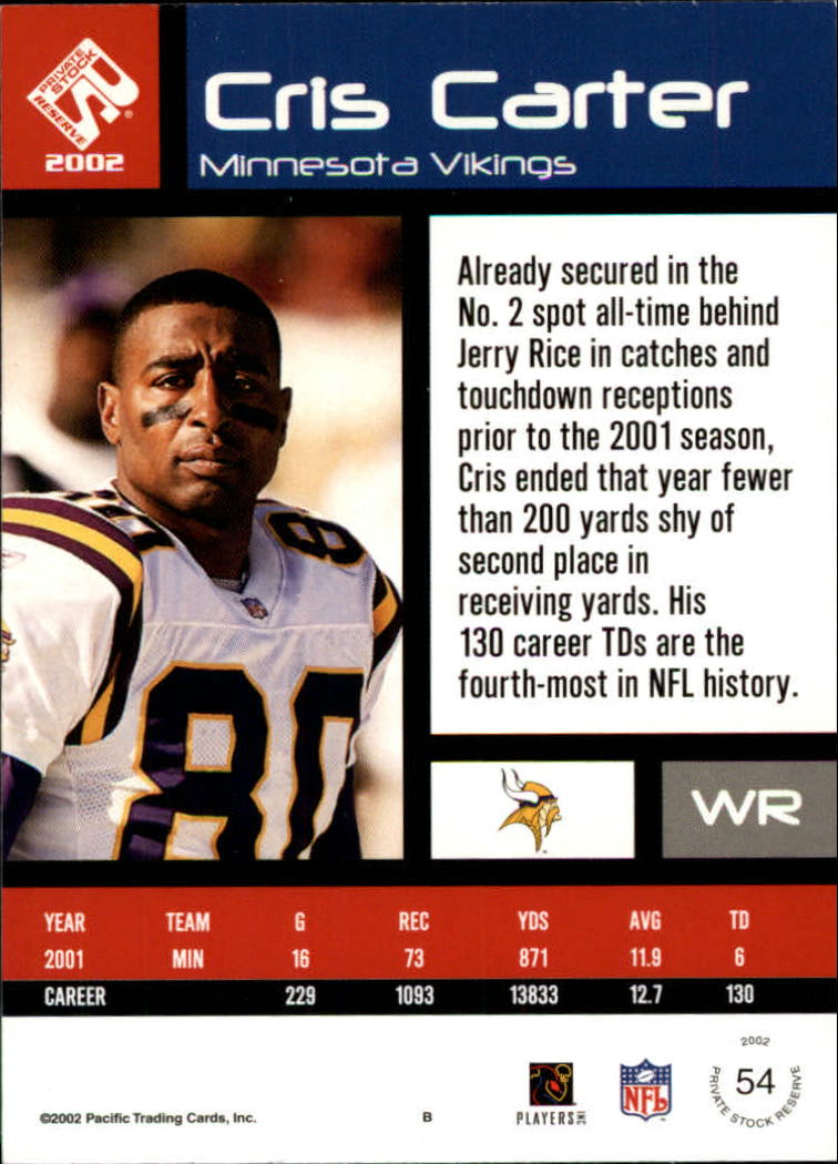 2002 Private Stock (Pacific) Football Cards - Picture 29 of 75