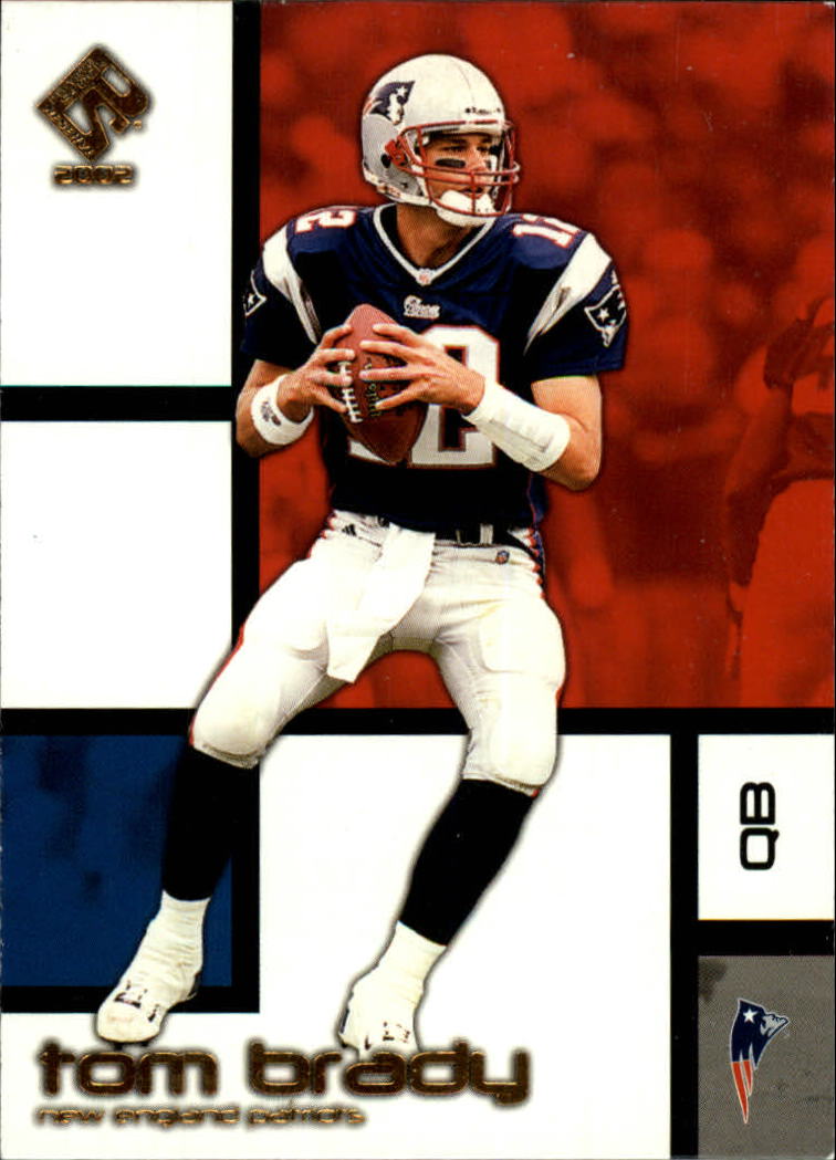 2002 Private Stock #58 Tom Brady