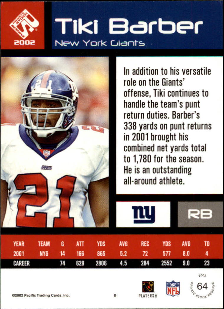 2002 Private Stock (Pacific) Football Cards - Picture 31 of 75