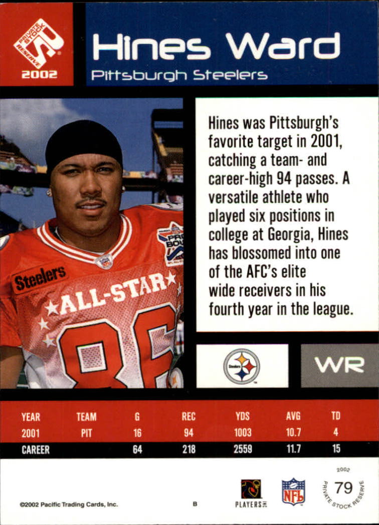 2002 Private Stock (Pacific) Football Cards - Picture 39 of 75