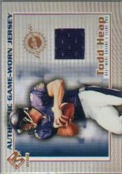 2002 Private Stock Game Worn Jerseys #10 Todd Heap
