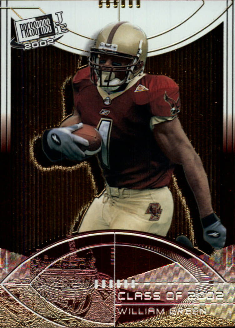 2002 Press Pass JE Football Cards - Picture 16 of 29