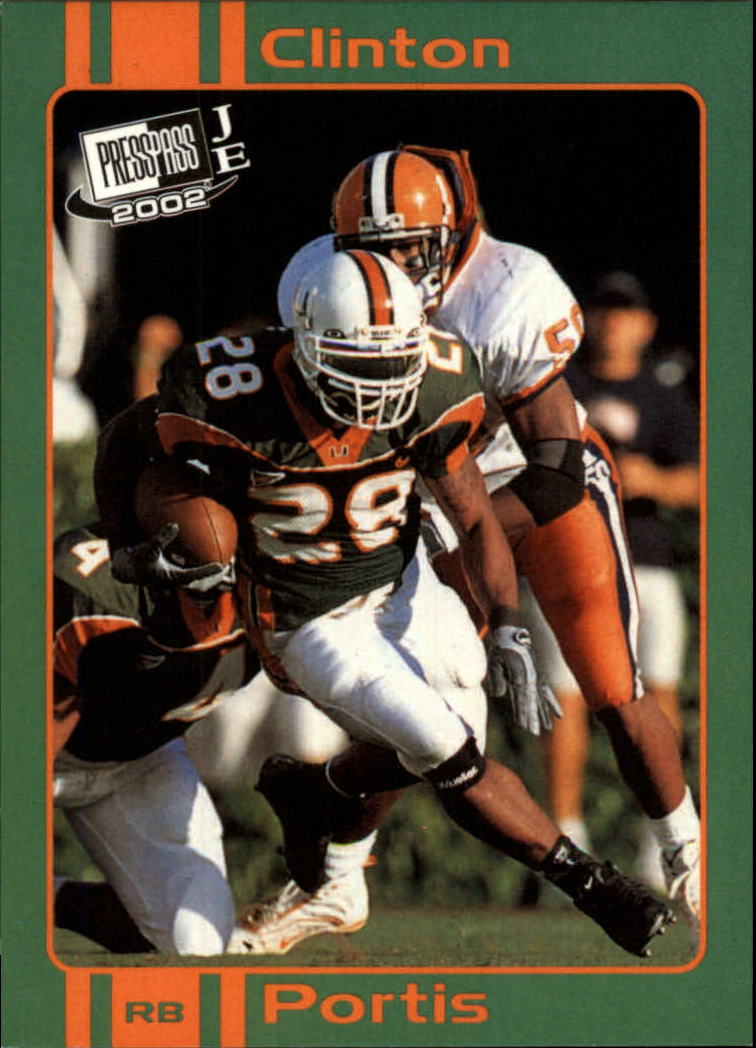 2002 Press Pass JE Football Cards - Picture 28 of 29