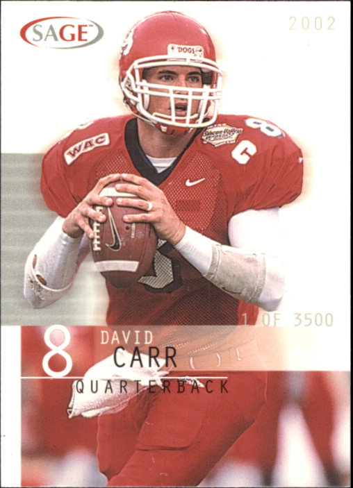 2002 Sage Football "Main Set" Base Cards - Picture 2 of 17