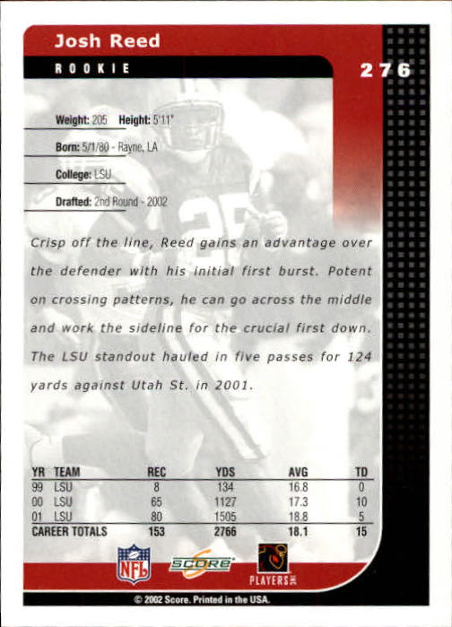 2002 Score Football "Main Set" Cards - Picture 99 of 133