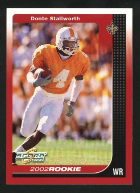 2002 Score Football "Main Set" Cards - Picture 112 of 133