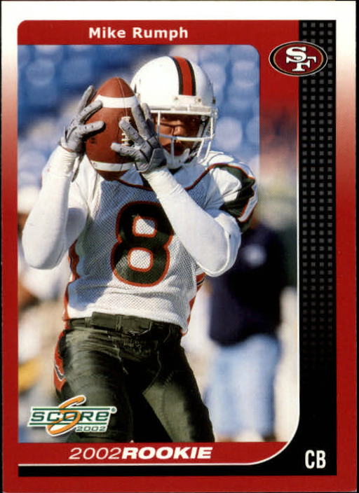 2002 Score Football "Main Set" Cards - Picture 132 of 133