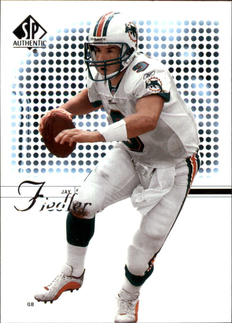 2002 SP Authentic #36 Jay Fiedler