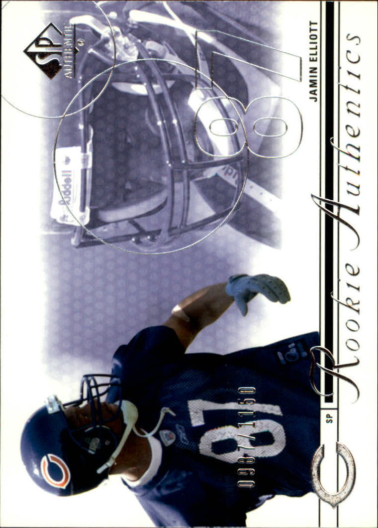 2002 SP Authentic #178 Jamin Elliott RC