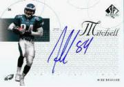 2002 SP Authentic Sign of the Times #STFM Freddie Mitchell SP
