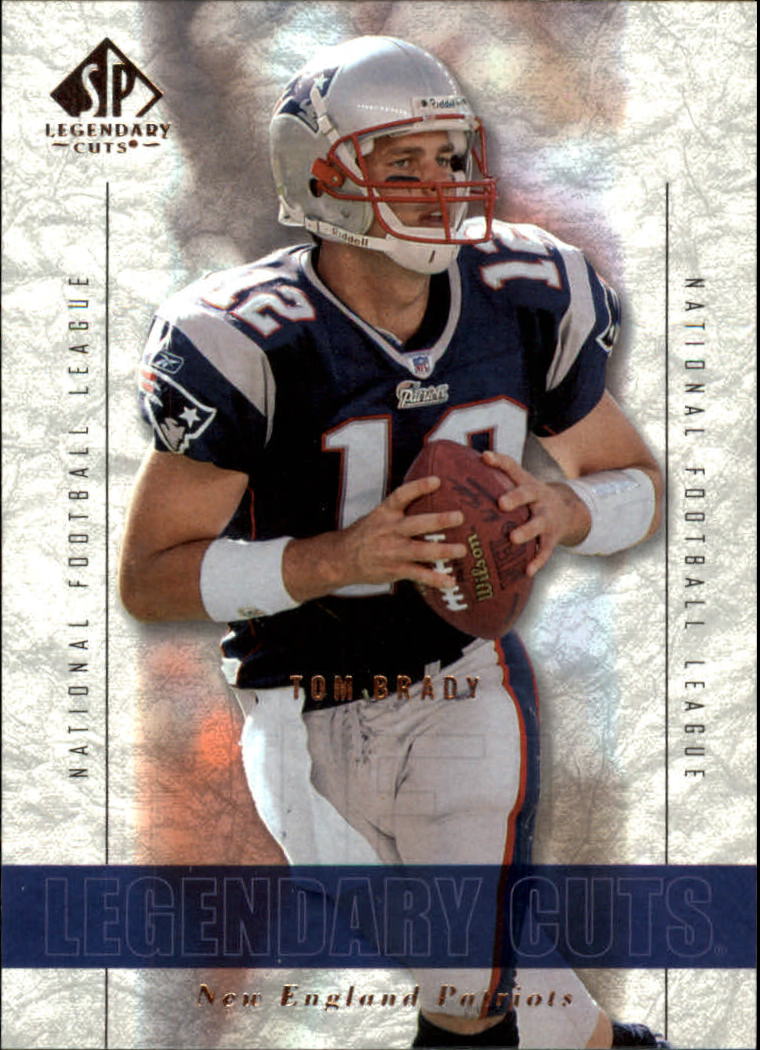 Lot of (2) 2004 Fleer Ultra Performers Tom Brady #1UP Patriots