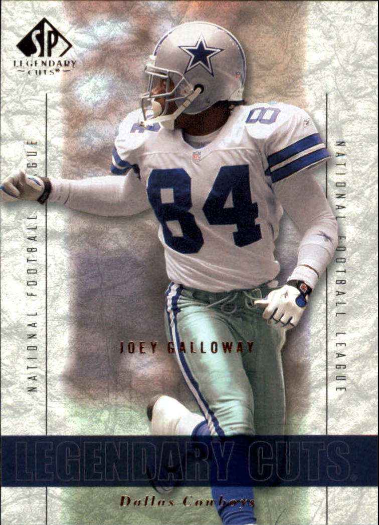 2002 SP Legendary Cuts #56 Joey Galloway