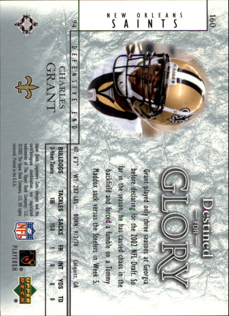 2002 SP Legendary Cuts (Upper Deck) Football Cards - Picture 9 of 51