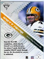 2002 Titanium (Pacific) Football Cards - Picture 5 of 48