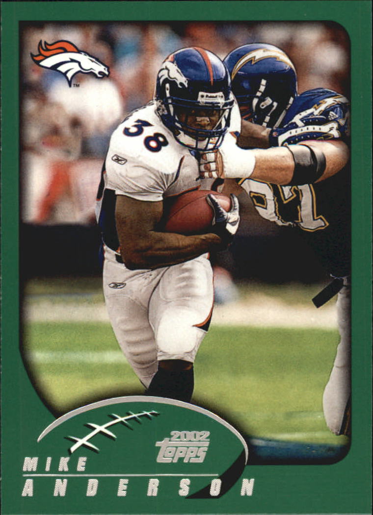 2002 Topps #218 Mike Anderson