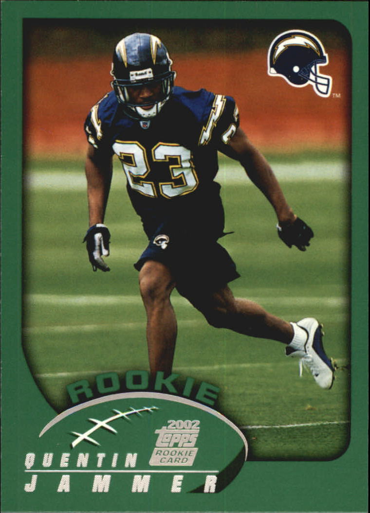 2002 Topps #312 Quentin Jammer RC
