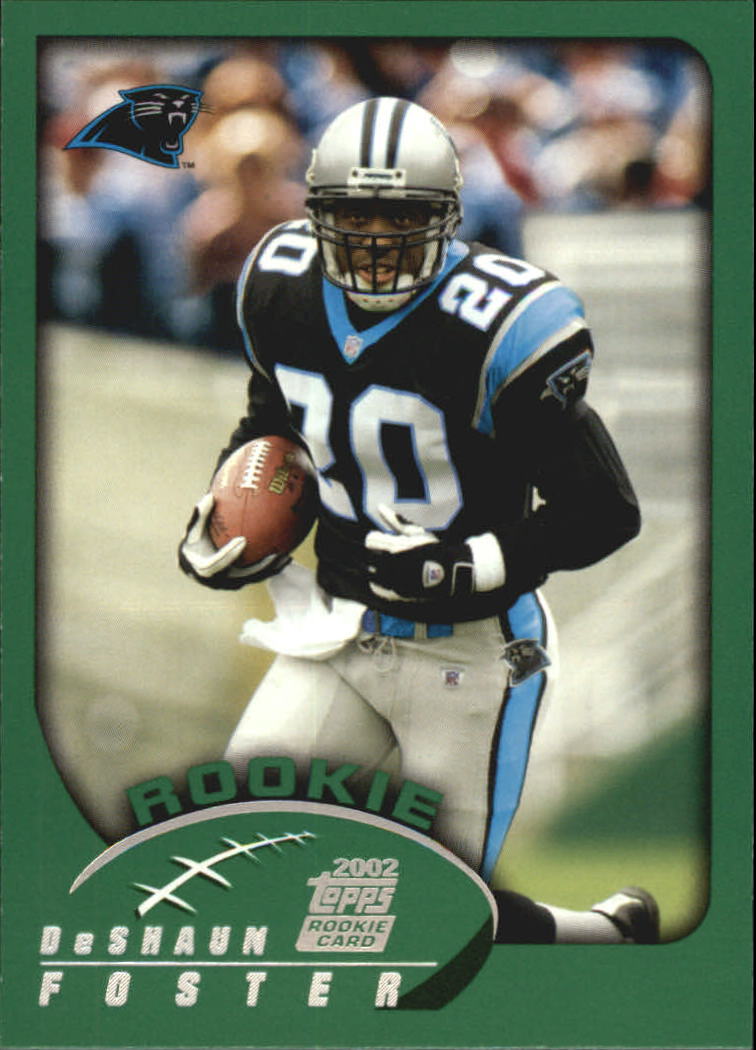 2007 Topps DeShaun Foster Carolina Panthers #55