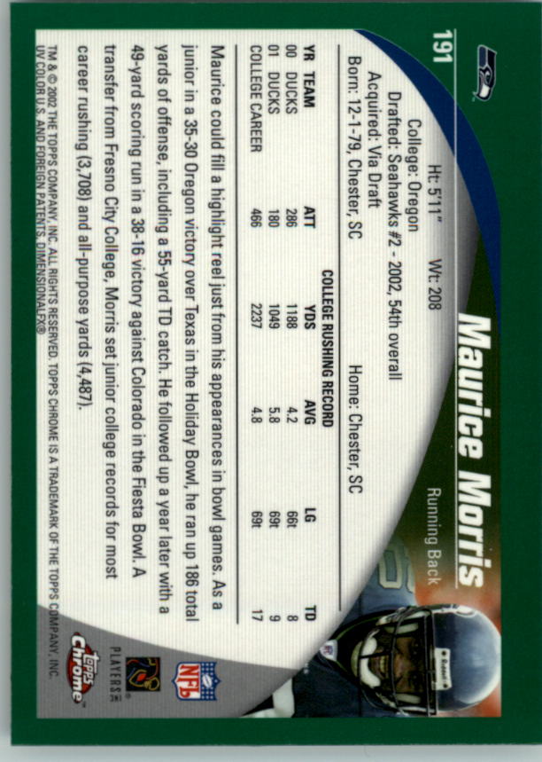 2002 Topps Chrome Football Rookie RC Singles - You Choose - Picture 22 of 99