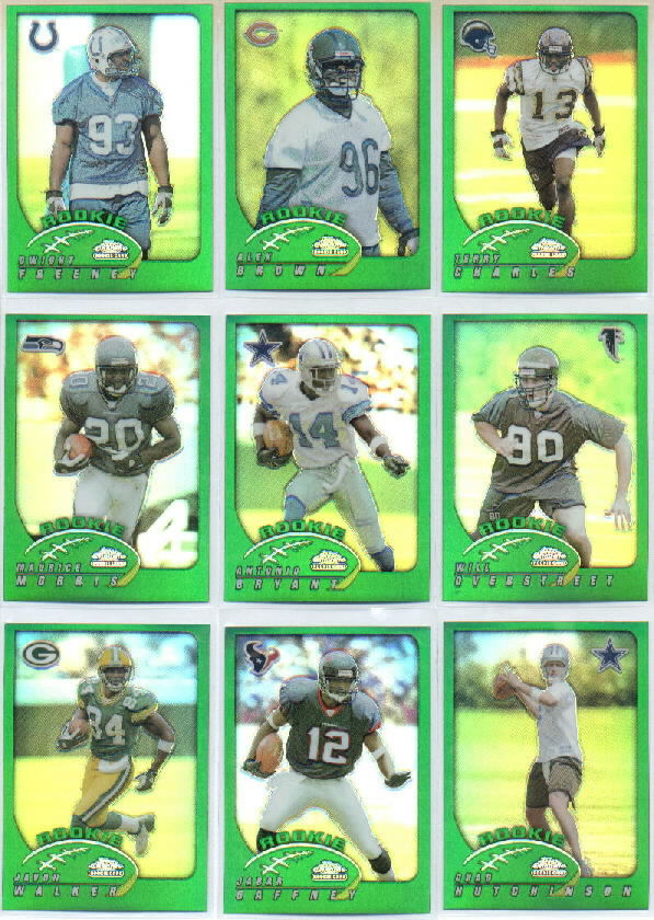 2002 Topps Chrome Football Rookie RC Singles - You Choose - Picture 21 of 99