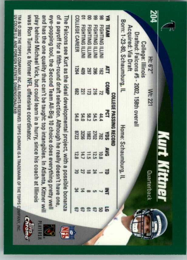 2002 Topps Chrome Football Rookie RC Singles - You Choose - Picture 33 of 99
