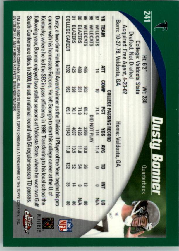 2002 Topps Chrome Football Rookie RC Singles - You Choose - Picture 71 of 99