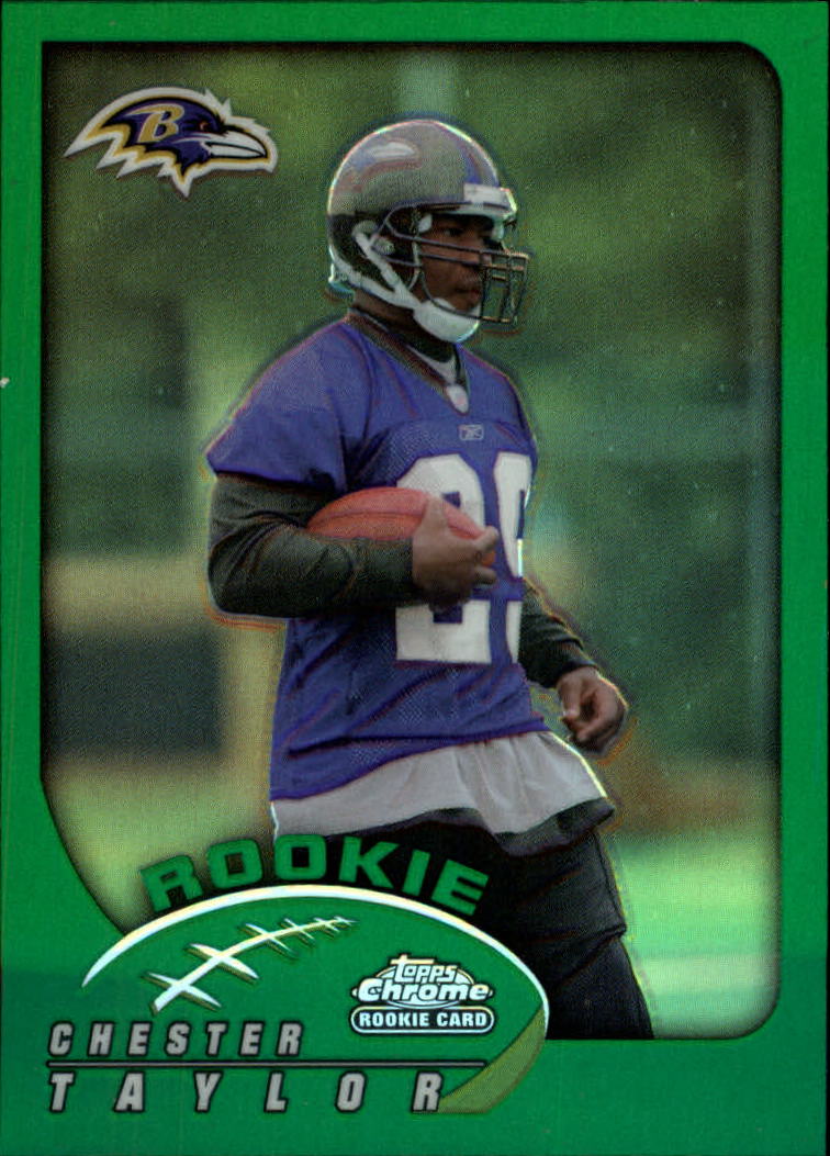 2002 Topps Chrome #263 Chester Taylor RC