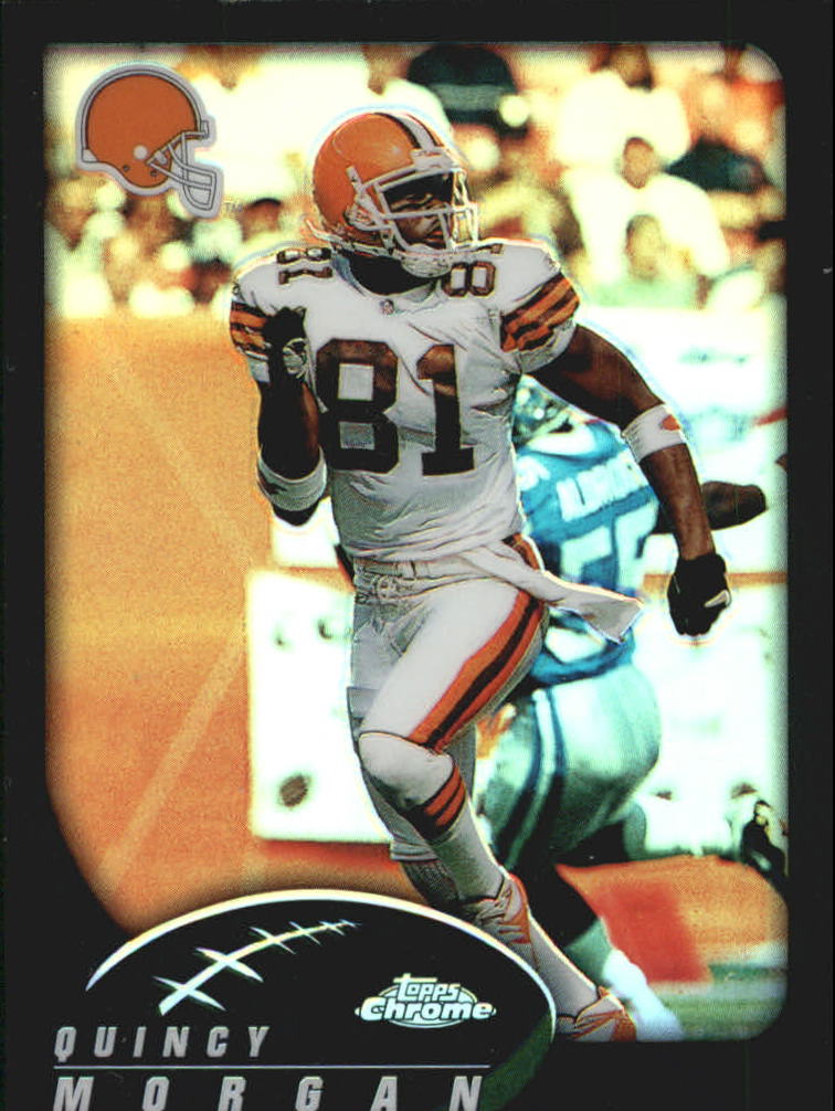 2002 PLAYOFF CONTENDERS QUINCY MORGAN #20 CLEVELAND BROWNS