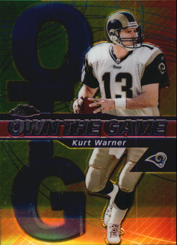2002 Topps Chrome Own the Game #OG1 Kurt Warner