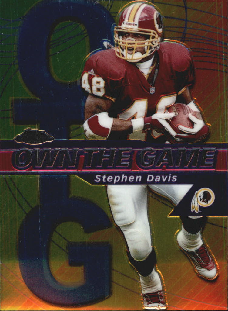 2002 Topps Chrome Own the Game #OG11 Stephen Davis