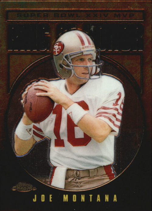 Joe Montana -4 Super Bowl Rings Sports Photo 