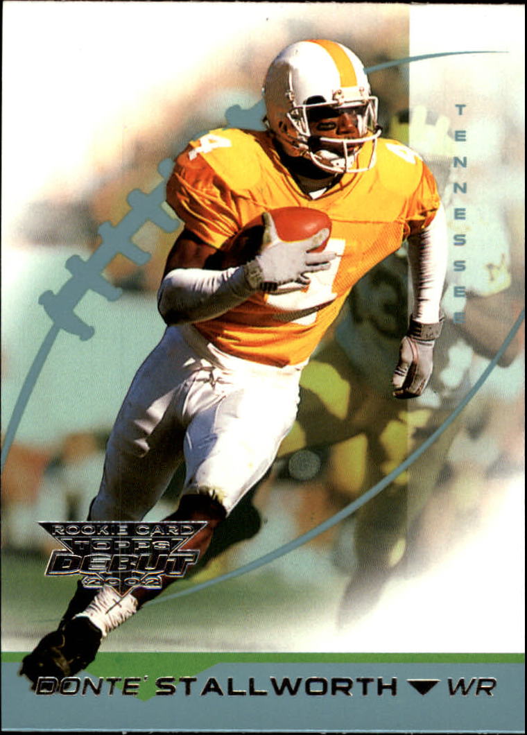 2002 Topps Debut #174 Donte Stallworth RC