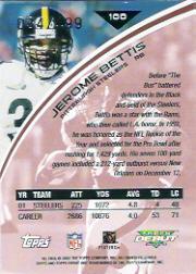 2002 Topps Debut Red #100 Jerome Bettis back image