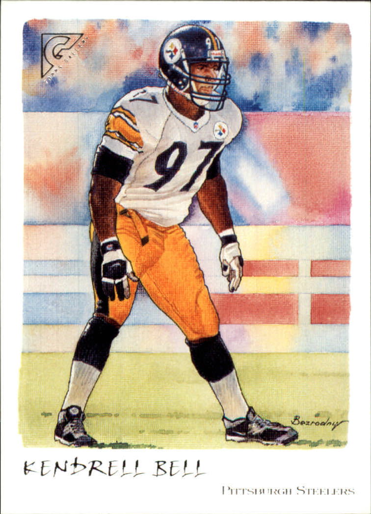 2002 Topps Gallery #86 Kendrell Bell