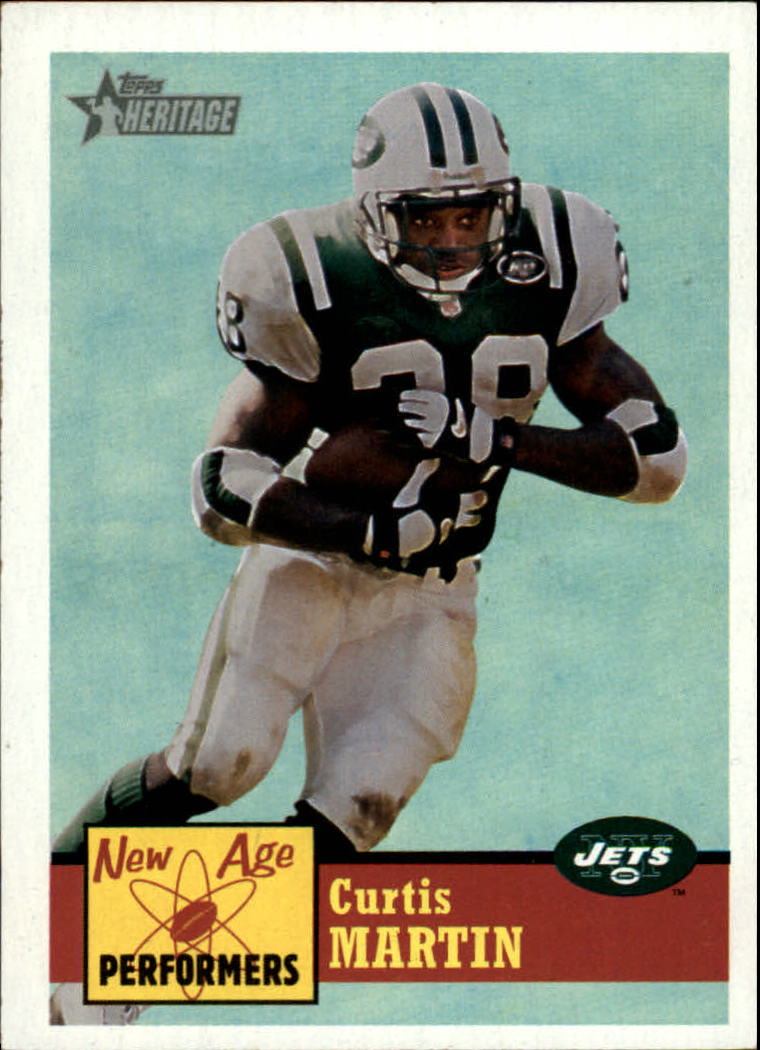 2002 Topps Heritage New Age Performers #NAP15 Curtis Martin