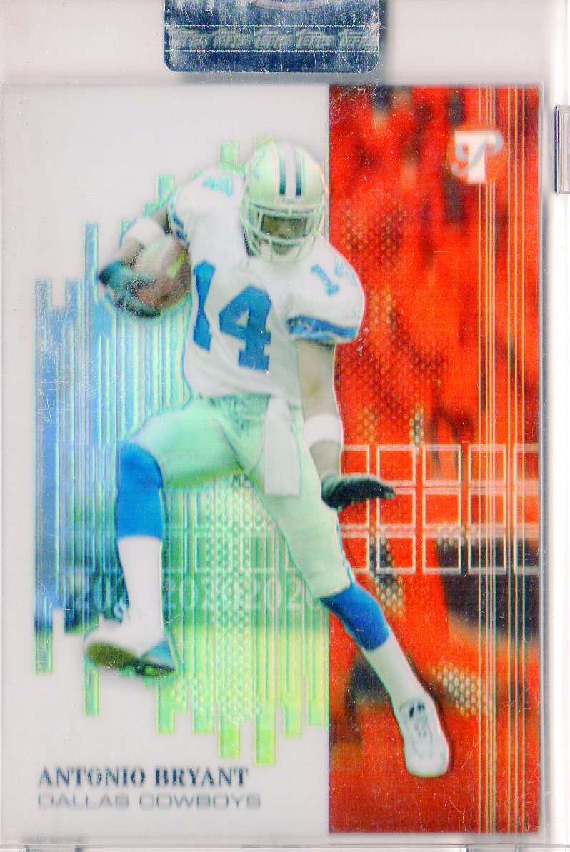 2002 Topps Pristine Refractors #82 Antonio Bryant U