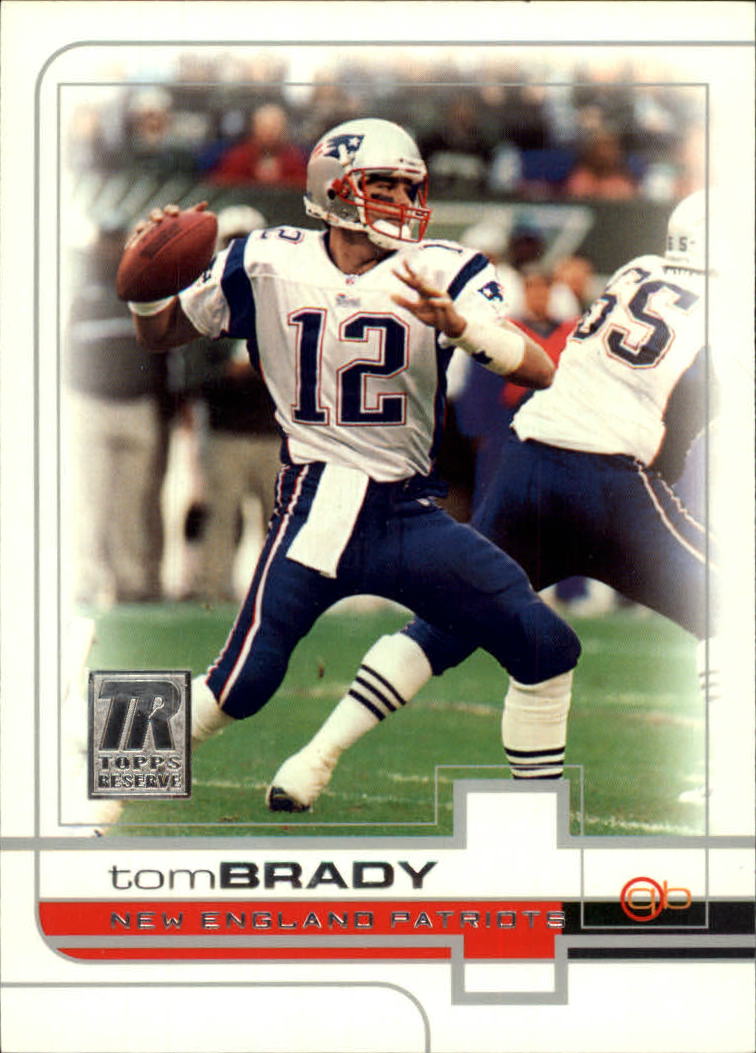 2002 Topps Reserve #17 Tom Brady