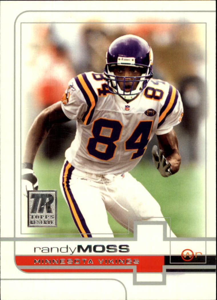 2002 Topps Reserve #80 Randy Moss