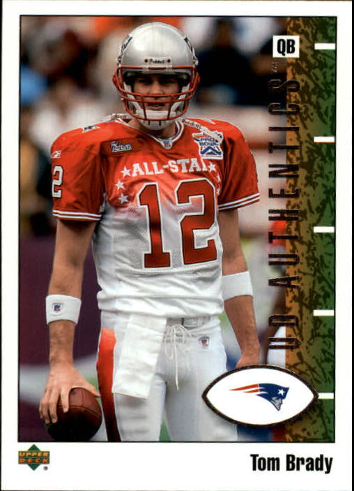 2002 UD Authentics #52 Tom Brady