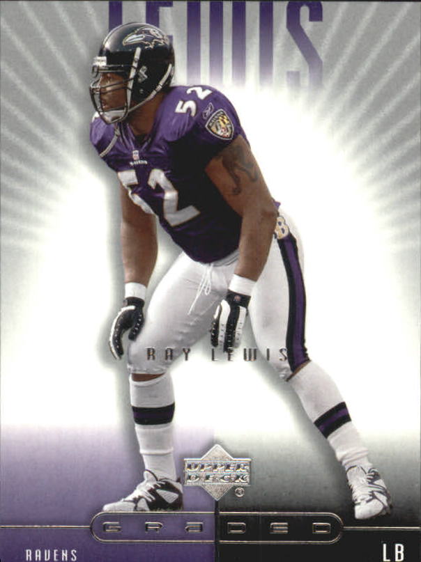 2002 UD Graded #8 Ray Lewis