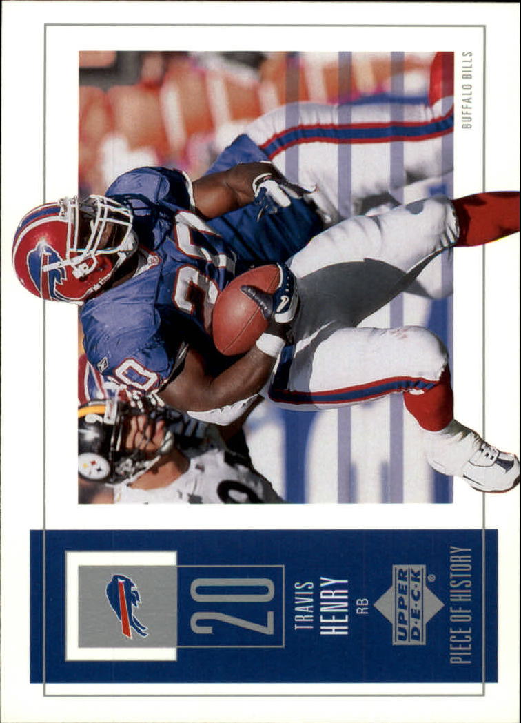 2002 UD Piece of History #11 Travis Henry