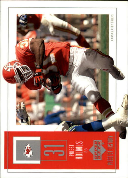 2002 UD Piece of History #46 Priest Holmes